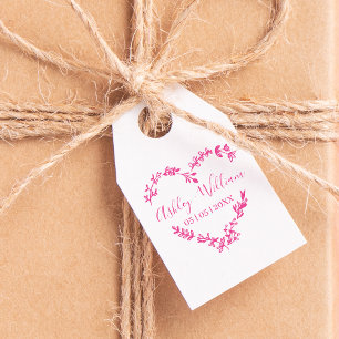 Tampon Auto-encreur Fleur sauvage Coeur Design forma Mariage