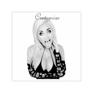 Tampon Auto-encreur Flirty blonde Thunder_Cove