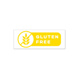Tampon Auto-encreur Food Allergy Icon Gluten Free