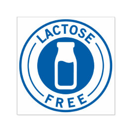 Tampon Auto-encreur Food Allergy Icon Lactose Free