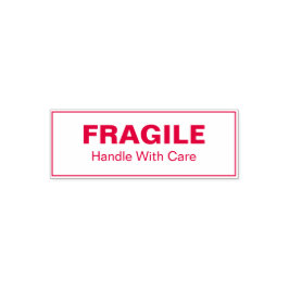 Tampon Auto-encreur Fragile Handle with Care Business Template
