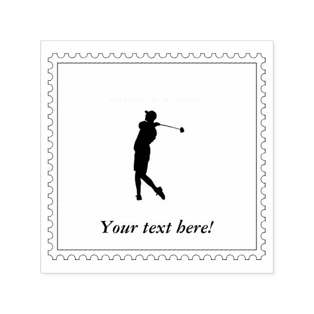 Tampon Auto-encreur Golfeur (Design)