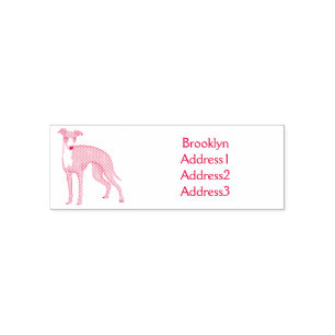 Tampon Auto-encreur Greyhound dog
