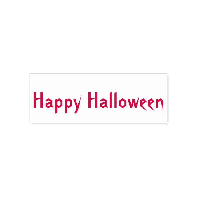 Tampon Auto-encreur Halloween Self Inking Rubber Stamp (Design)