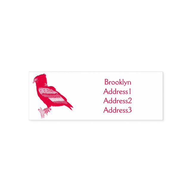 Tampon Auto-encreur Illustration Bateleur Eagle (Design)