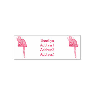 Tampon Auto-encreur Illustration marmoset commune