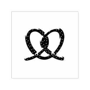 Tampon Auto-encreur Imprimantes de dessin Cute Pretzel