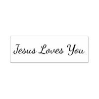Jésus Vous Aime Artisanat Scrapbook Bible Timbre