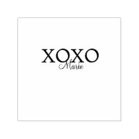 Jour de la Saint Valentin Xoxo ajouter nom pastel