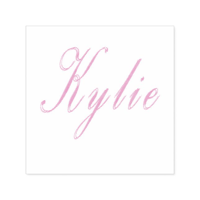 Tampon Auto-encreur Kylie, Nom, Logo, (Design)