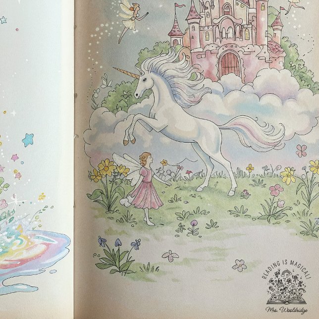 Tampon Auto-encreur La lecture est Magical Enseignant's Class Library  (Créateur téléchargé)