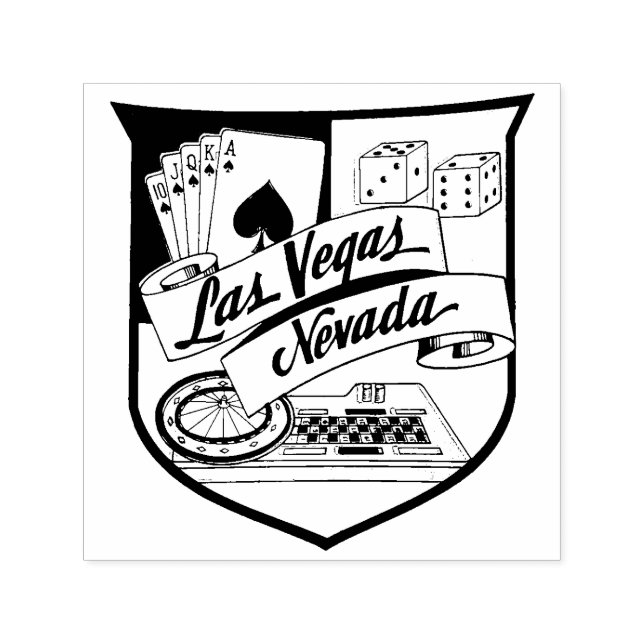 Tampon Auto-encreur Las Vegas, Nevada (Design)