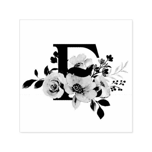 Tampon Auto-encreur Lettre F (Design)