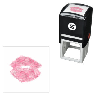 Tampon Auto-encreur Lèvres Luscives 4 Rouge Leçon Kay