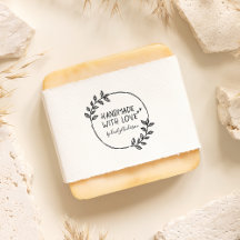 Ligne À Main Élégante Faite À La Main Avec Nom D'A