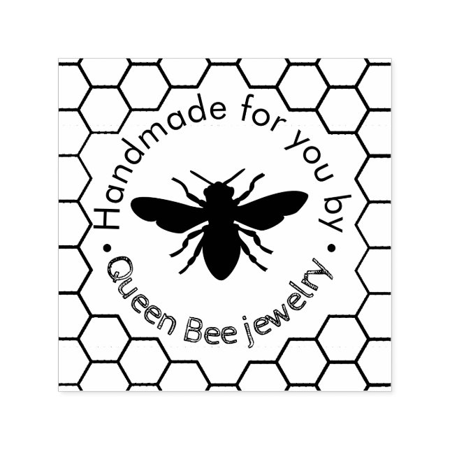 Tampon Auto-encreur logo abeille (Design)