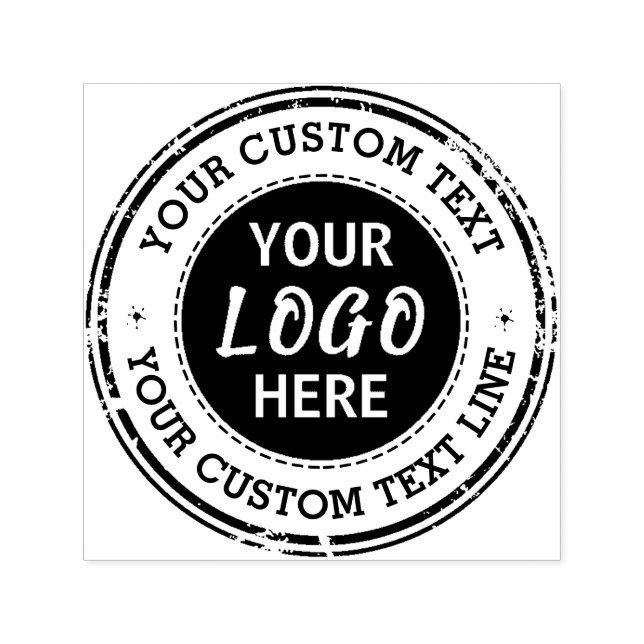 Tampon Auto-encreur Logo d'entreprise personnalisé (Design)