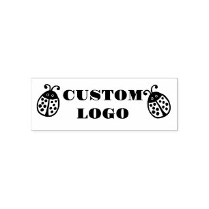 Tampon Auto-encreur Logo personnalisé Ladybug