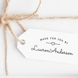 Tampon Auto-encreur Lovely Heart fait maison fait pour vous par