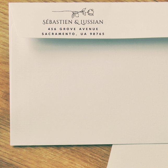 Tampon Auto-encreur Mariage de script moderne (Créateur téléchargé)