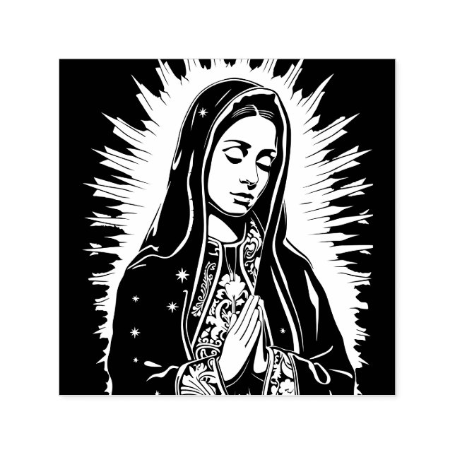 Tampon Auto-encreur Marie de Guadalupe (Design)