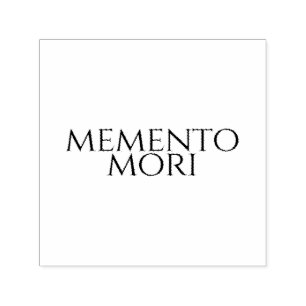 Tampon Auto-encreur Memento Mori