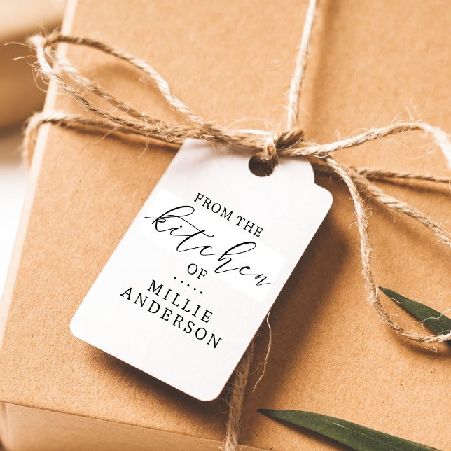 Tampon Auto-encreur Moderne de la cuisine de Script Petite entreprise (Créateur téléchargé)