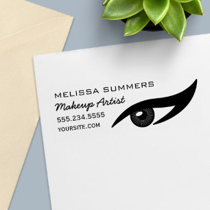 Tampon Auto-encreur Moderne Elégant maquillage Artiste Oeil Eyeliner A