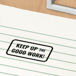 Tampon Auto-encreur Motivation de l'enseignant sur mesure École de tra