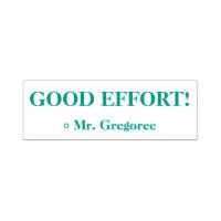 Motivation du "BON EFFORT !" Timbre en caoutchouc