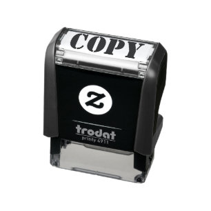 Tampon Auto-encreur Office moderne "COPY" Message Toutes les polices C