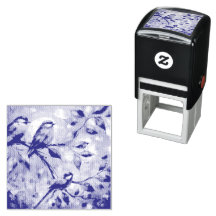 Oiseaux colorés sur les branches été