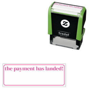 Tampon Auto-encreur Paiement reçu Comptabilité petite entreprise