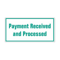 "Paiement reçu et traité" minimal