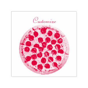 Tampon Auto-encreur Pepperoni Pizza Thunder_Cove