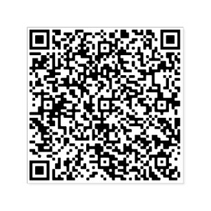 Tampon Auto-encreur Personnalisé Personnalisé Votre Code QR Sels-Inkin