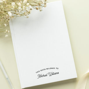 Tampon Auto-encreur Personnaliser Ce Livre Appartient À Un Nom Personn