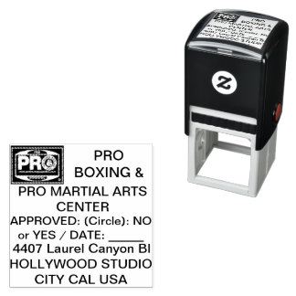 TAMPON AUTO-ENCREUR  #PROBOXER & #PROMARTIALARTS