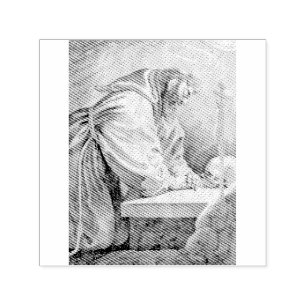Tampon Auto-encreur Saint François d'Assise Fondateur des Franciscains