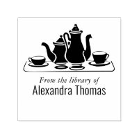 Service de thé et café Ensemble Nom de la biblioth
