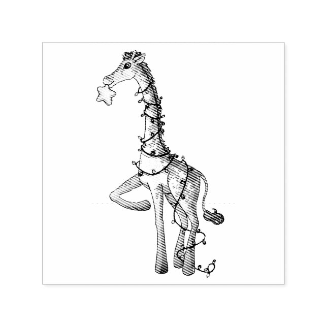 Tampon Auto-encreur Shiny Giraffe (Design)
