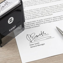 Signature personnalisée