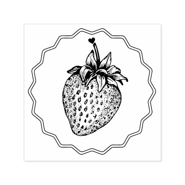 Tampon Auto-encreur Strawberry (Design)
