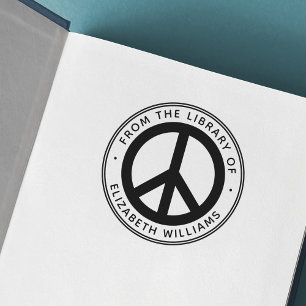 Tampon Auto-encreur Symbole d'espacement de la bibliothèque du nom per