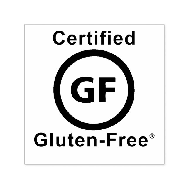 Tampon Auto-encreur Symbole sans gluten certifié (Design)