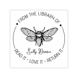 Tampon Auto-encreur Tampon livre bibliothèque livre livre BEE personna
