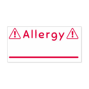 Tampon Auto-encreur Timbre allergique