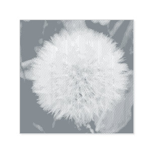 Tampon Auto-encreur Timbre auto-encollage de la fleur de Dandelion