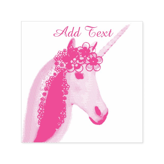 Tampon Auto-encreur Timbre auto-encre Unicorn (Design)