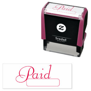 Tampon Auto-encreur Timbre auto-encreur personnalisable texte simple p